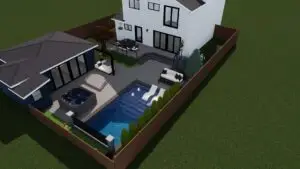 Fiberglass pool design in Alexandria, Virginia 