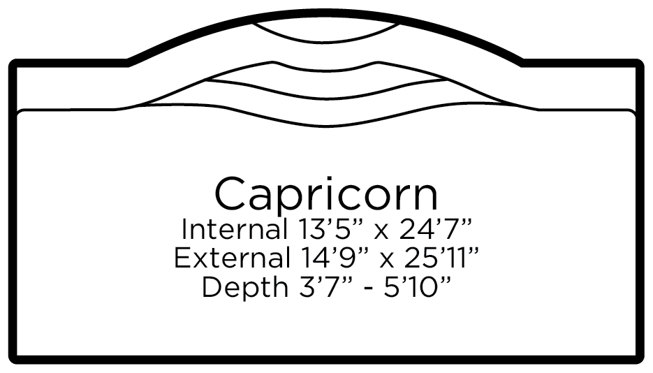 Capricorn | Aqua technics | Ardent Outdoor Living